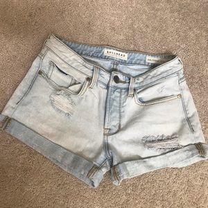 Bullhead High Waisted Denim Shorts